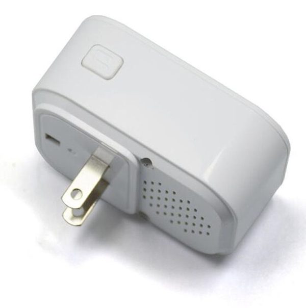 M2D Wireless WiFi Doorbell Jingle Machine Intelligent Doorbell Voice Intercom Bell, Plug Standard: EU Plug (White) - Image 3