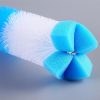 7PCS / Set Bottle Sponge Cleaning Brush Tools Straw Brush Set (Blue) - Image 4