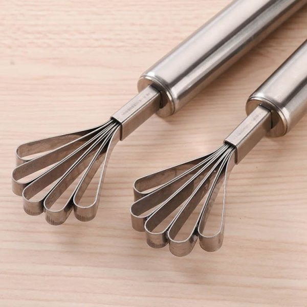 Stainless Steel Copra Planer All Steel Handle Coconut Planing Fish Scale Planer Seeder (Silver) - Image 4