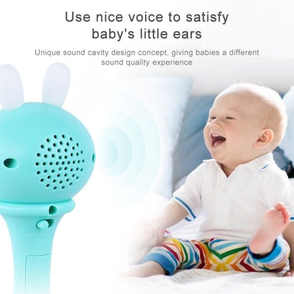Baby Shaker Sand Hammer Toy Dynamic Rhythm Stick Baby Rattles Kids Musical Party Favor Musical Instrument Toys (Pink) - Image 8
