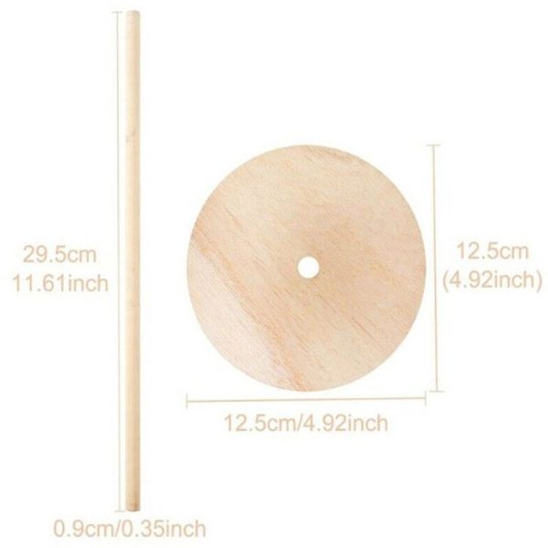 2 PCS Wedding Birthday Party Donut Display Stand Party Dress - Image 2