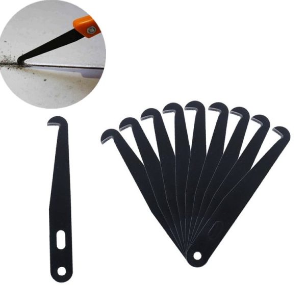 5 PCS Tile Grout Cleaning Knife Blade Wall Floor Ceramic Construction Tool (Black) - Image 2