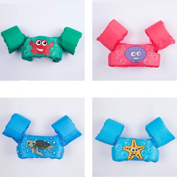 Children Anti-drown Swimming Arm Ring Floating Sleeves (Shell) - Image 2