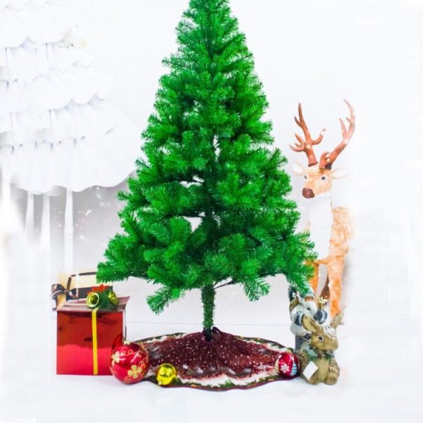 2 PCS Christmas Cloth Cartoon Christmas Tree Bottom Decoration Tree Skirt, Size: 90x90cm (Letter) - Image 4