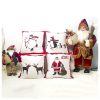 2 PCS Christmas Linen Fabric Sofa Pillowcase Without Pillow (Fawn) - Image 3
