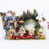 2 PCS Christmas Wrought Iron Candlestick Tabletop Decorations (Elk) - Image 5