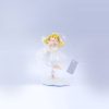 2 PCS Christmas Decorations Fabric Blonde Angel Girl Decoration Christmas Tree Pendant, Specification: C Three-dimensional Hand - Image 2