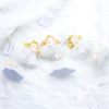 2 PCS Christmas Decorations Fabric Blonde Angel Girl Decoration Christmas Tree Pendant, Specification: C Three-dimensional Hand - Image 4