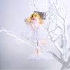 2 PCS Christmas Decorations Fabric Blonde Angel Girl Decoration Christmas Tree Pendant, Specification: C Three-dimensional Hand - Image 6