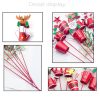 2 PCS Christmas Painted Wrought Iron Small Kettle Decorated Cuttings (Christmas Tree) - Image 6