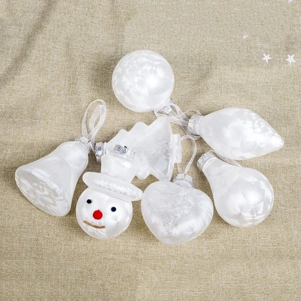 2 PCS Christmas Creative PVC Colorful Shaped Lights Ornament (Bulb) - Image 4