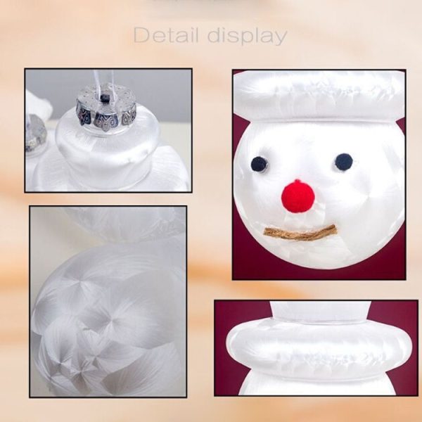 2 PCS Christmas Creative PVC Colorful Shaped Lights Ornament (Bulb) - Image 6