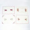 2 PCS Christmas Embroidery Table Cutlery Pad Desktop Decoration (Wicking) - Image 4