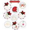 2 PCS Christmas Embroidery Table Cutlery Pad Desktop Decoration (Wicking) - Image 5