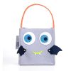 2 PCS Halloween Cloth Felt Square Cartoon Gift Storage Bag Shopping Basket (Grey) - Image 2