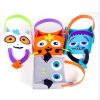 2 PCS Halloween Cloth Felt Square Cartoon Gift Storage Bag Shopping Basket (Grey) - Image 5
