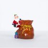 Creative Soft Ceramic Christmas Pens Painted Santa Pens (Orange) - Image 2