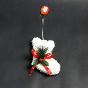 2 PCS Christmas Foam Accessories Scene Decoration (Christmas Socks)