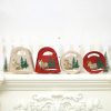 2 PCS Christmas Felt Portable Candy Gift Decorative Bag, Shape: Square (Red) - Image 3