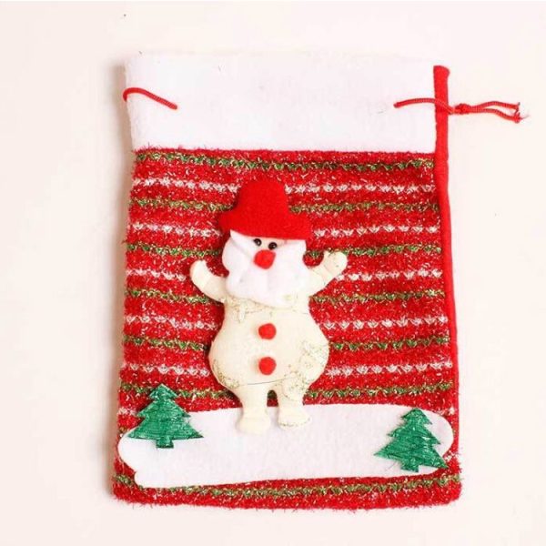 2 PCS Christmas Thick Non-woven Gift Bag (Bear) - Image 2