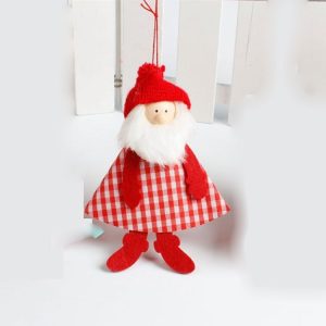 2 PCS Creative Christmas Tree Pendant Ornament (Lattice)