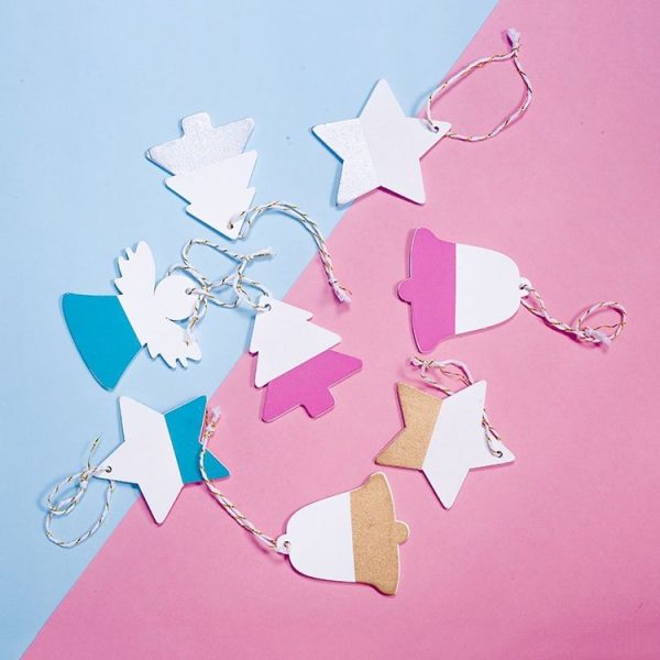 2 Box Creative Christmas Pentagram Angel Pendant Decoration (Christmas) - Image 4