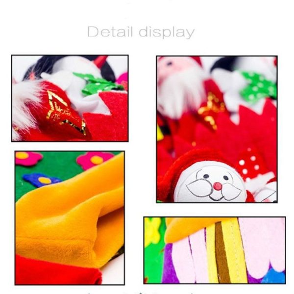SD067 2 PCS Christmas Decorations Christmas Creative Cloth Animal Gloves Adult Thumb Toys (Green) - Image 4