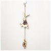 Pendant Easter House Name Creative Rooster Rabbit Bird Wooden Charm (Rabbit) - Image 2