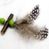 Pendant Easter House Name Creative Rooster Rabbit Bird Wooden Charm (Rabbit) - Image 3