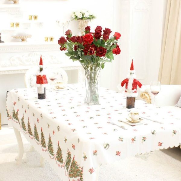 2 PCS Christmas Red Wine Bottle Set Creative Ornament (Girl) - Image 4