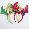 Creative Christmas Antlers Head Buckle Headband Children Adult Christmas Antler Headband (Yellow) - Image 4