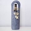 2 PCS Creative Christmas Felt Red Wine Bottle Set (Grey) - Image 2