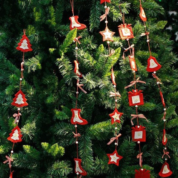 2 PCS Christmas Mall Window Christmas Tree Decoration Pendant (Christmas Tree) - Image 3