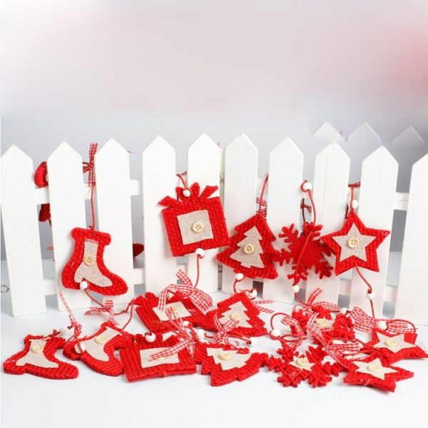 2 PCS Christmas Mall Window Christmas Tree Decoration Pendant (Christmas Tree) - Image 5