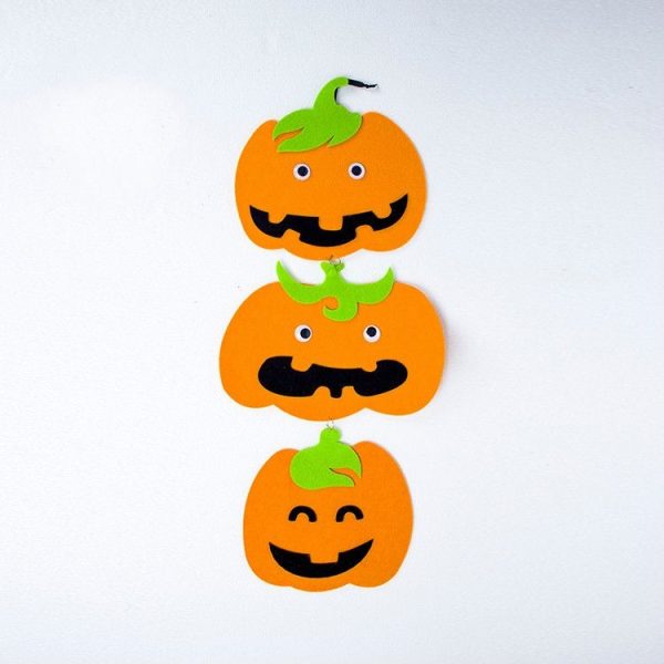 Creative Halloween Pumpkin Party Decoration Ornaments, Specification: Three Pumpkins
