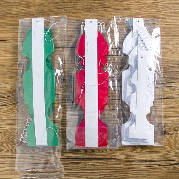 2 Packs Christmas Paper Creative Hollow Flower Decoration Atmosphere Layout Supplies (Red) - Image 4