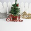5 Packs Christmas Decoration Christmas Tree Pendant Party Decoration Christmas Letters