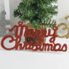 5 Packs Christmas Decoration Christmas Tree Pendant Party Decoration Christmas Letters - Image 2