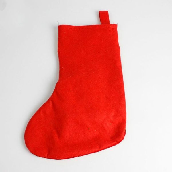 3 PCS Christmas Non-woven Socks Gift Bags Christmas Tree Decorations Pendant (Snowman) - Image 3