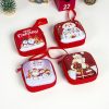 Cartoon Tinplate Square Christmas Purse Creative Kindergarten Christmas Children's Gif (E section) - Image 3