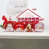 Cartoon Tinplate Square Christmas Purse Creative Kindergarten Christmas Children's Gif (E section) - Image 4