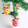 2 PCS Creative Christmas Santa Claus Particles Bubble Ball Decoration Pendant, Random Color Delivery