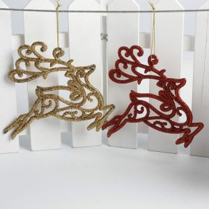 Christmas Tree Pendant Party Decoration Christmas Deer Ornament