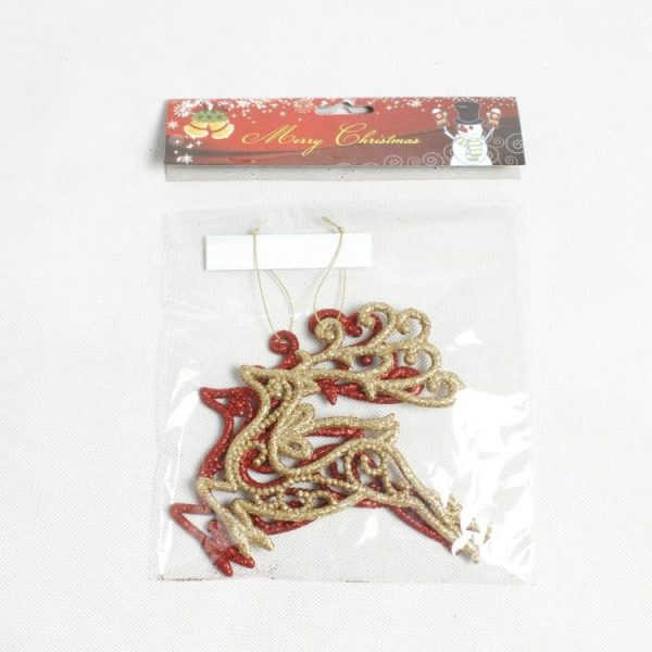 Christmas Tree Pendant Party Decoration Christmas Deer Ornament - Image 4