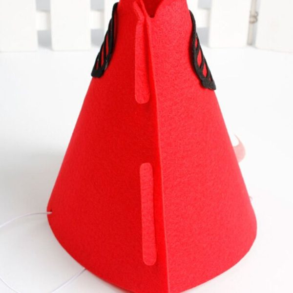 2 PCS Christmas Cartoon Non-woven Hand-assembled Gift Decorative Hat Without Dolls (Small Deer) - Image 6