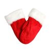 Christmas Fleece Pack Refers Double Layer Warm Padded Gloves - Image 2