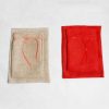 Christmas Linen Drawstring Candy Storage Pouch, Specification: Red Color Large Size 24*17cm - Image 4