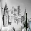 Creative City Building Wall Sticker Bedroom Living Room Sofa TV Background Wall Decoration Large Stickers (City) - Image 5