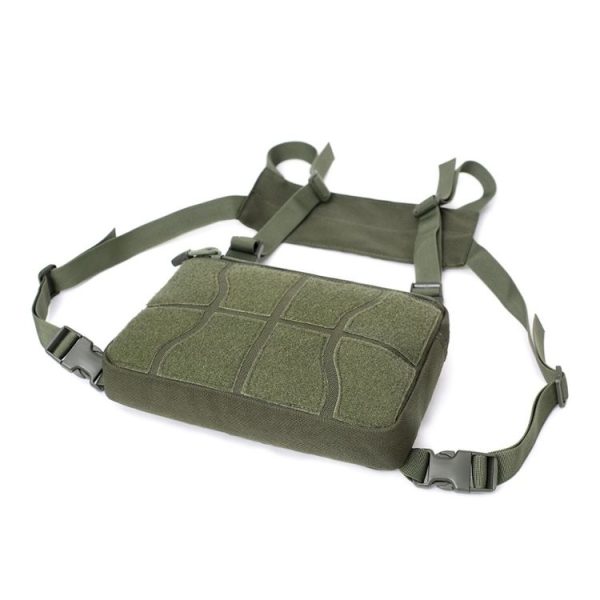 Multi-functional Chest Bag for Outdoor Sports Portable Storage Backpack (Black) - Image 7