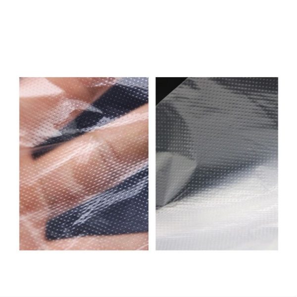 2 Packs Disposable PE Gloves Transparent Thickened Food Grade Film Gloves, Specification: 100 PCS / Pack 0.6g White - Image 5